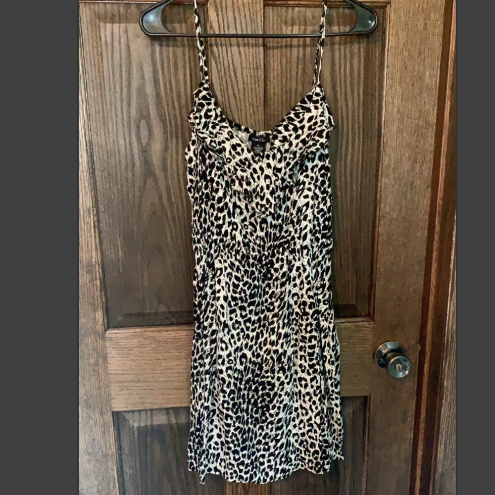Cheetah Print Spring Dress